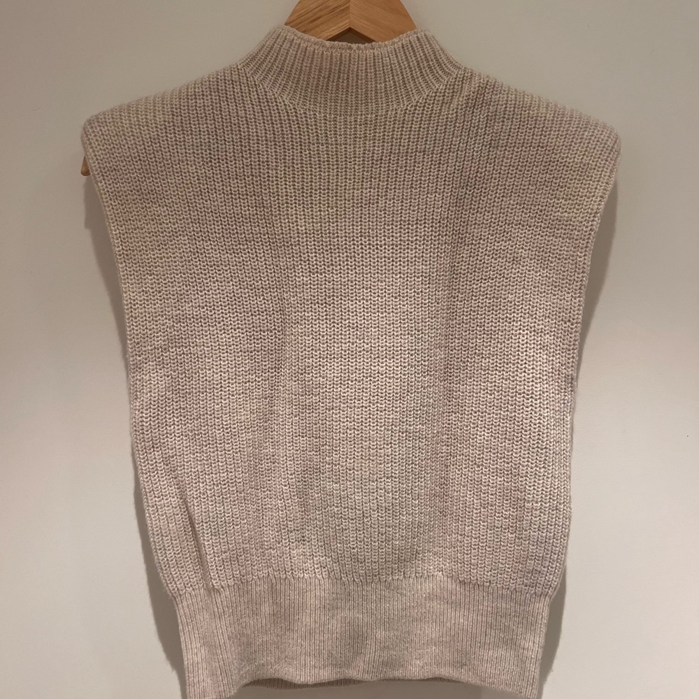 Aritzia Babaton Cream Cowl Neck Knit Sweater size XS
